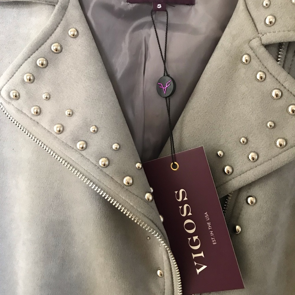 🖤LAST CALL🖤🤩Rockstar Studded Jacket🤩 - Picture 6 of 8